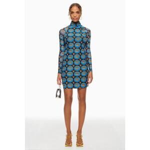 Rachel Antonoff Lilly Dress Size S with Mesh Tear